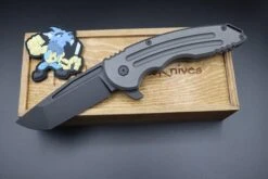 Restock Coming Soon Jake Hoback Knives Husky Titanium & Nitro-V DLC