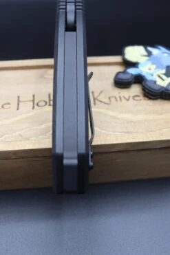 Jake Hoback Knives Husky Black & Carbon Fiber Nitro-V DLC -Nc Blade IMG 6697