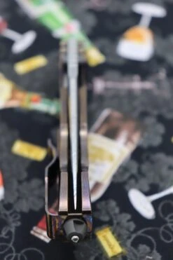 Custom Knife Factory & Marfione Custom Knives Collaboration Sokosha Damasteel & Zircuti One-Off -Nc Blade IMG 7493