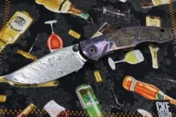 Custom Knife Factory & Marfione Custom Knives Collaboration Sokosha Damasteel & Zircuti One-Off