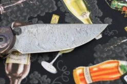 Custom Knife Factory & Marfione Custom Knives Collaboration Sokosha Damasteel & Zircuti One-Off -Nc Blade IMG 7502