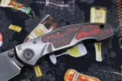 Custom Knife Factory & Marfione Custom Knives Collaboration Sokosha High Polish DLC One-Off -Nc Blade IMG 7525