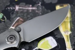 Custom Knife Factory & Marfione Custom Knives Collaboration Sokosha High Polish DLC One-Off -Nc Blade IMG 7529