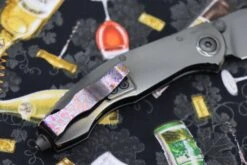 Custom Knife Factory & Marfione Custom Knives Collaboration Sokosha High Polish DLC One-Off -Nc Blade IMG 7530