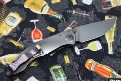 Custom Knife Factory & Marfione Custom Knives Collaboration Sokosha High Polish DLC One-Off -Nc Blade IMG 7531