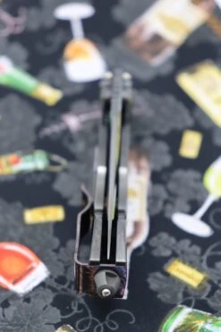 Custom Knife Factory & Marfione Custom Knives Collaboration Sokosha High Polish DLC One-Off -Nc Blade IMG 7533