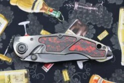 Custom Knife Factory & Marfione Custom Knives Collaboration Sokosha High Polish DLC One-Off -Nc Blade IMG 7534
