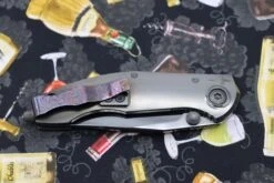 Custom Knife Factory & Marfione Custom Knives Collaboration Sokosha High Polish DLC One-Off -Nc Blade IMG 7535