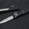 Microtech Ultratech Black & Bayonet Grind Stonewash Partial Serrated 120-11