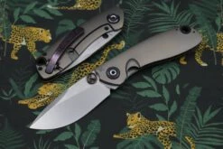 Custom Knife Factory/Copperhead Rampage Titanium/ZircuTi/M390 (LIMIT 1 PER HOUSEHOLD)
