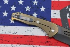 Medford Praetorian Slim PVD S35VN Tanto & Flamed Handle W/ Bronze -Nc Blade IMG 8658