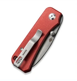 CIVIVI Baby Banter Burgundy G-10 & Gray Nitro-V C19068S-6 -Nc Blade Image2 13 22at10.04PM 3