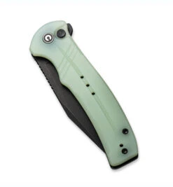 CIVIVI Cogent Jade/Natural G-10 Button Lock & Black 14C28N C20038D-3 -Nc Blade Image2 13 22at10.33PM 2