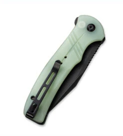 CIVIVI Cogent Jade/Natural G-10 Button Lock & Black 14C28N C20038D-3 -Nc Blade Image2 13 22at10.33PM 3