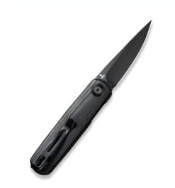Civivi Lumi Front Flipper Black G-10 & Black 14C28N C20024-4 -Nc Blade Image2 13 22at10.56PM 2