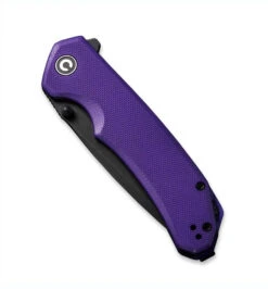 Civivi Brazen Flipper Purple G-10 & Black Tanto D2 C2023D -Nc Blade Image2 13 22at11.09PM 2