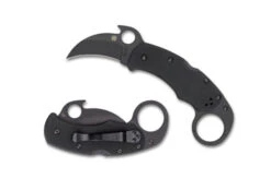 Spyderco Knives Karahawk Black G-10 & VG-10 C170GPBBKP
