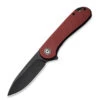 Civivi Elementum Flipper - Burgundy G-10 Handle & Black D2 C907A-1