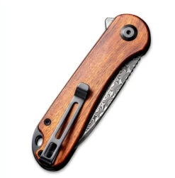 Civivi Elementum Flipper - Cuibourtia Wood Handle & Damascus C907DS-2 -Nc Blade Image2 3 22at12.13PM 1
