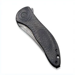 Civivi Synergy 3 Flipper W/ Layered G-10 & Carbon Fiber Overlay & Tanto Damascus C20075B-DS1 -Nc Blade Image2 3 22at12.24PM 2