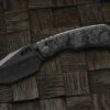 Pre Order Custom Knife Factory Evo T Blackwash S90V & Blackwash Titanium W/ Carbon Fiber