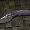 Pre Order Custom Knife Factory Evo 4.0 Full Dress Damasteel & ZircuTi