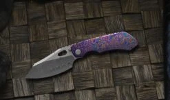 Pre Order Custom Knife Factory Evo 4.0 Full Dress Damasteel & ZircuTi