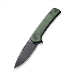 Civivi Conspirator Button Lock Flipper W/ Green Micarta & Nitro-V C210062