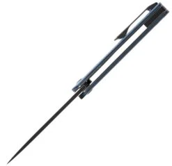 Kansept Knives Foosa Blue/Black Carbon Fiber & 154CM Linerlock T2020T7 -Nc Blade Image5 11 23at12.08PM 2