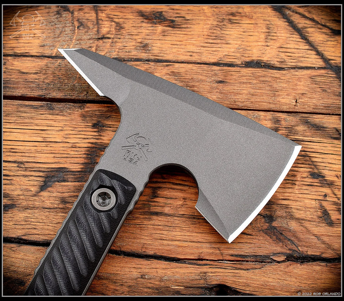 RMJ Jenny Wren Spike Tomahawk Black G-10 3 RMJ Jenny Wren Spike Tomahawk Black G-10 - Image 3