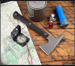 RMJ Jenny Wren Spike Tomahawk Black G-10 8 RMJ Jenny Wren Spike Tomahawk Black G-10 -Nc Blade JPRMO