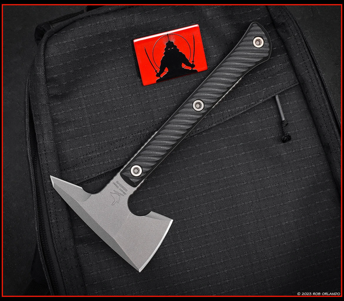 RMJ Jenny Wren Spike Tomahawk Black G-10 1 RMJ Jenny Wren Spike Tomahawk Black G-10