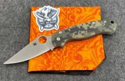 Spyderco Knives Paramilitary 2 PM2 Digital Camo C81GPCMO2