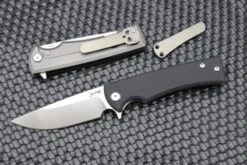 Chaves Knives Ultramar Street Liberation M390 Flipper & Black G-10