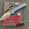 Chaves Scapegoat Exclusive Blue Stonewash Titanium & Belt Grind M390