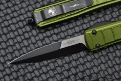 Microtech Ultratech 2 Stepside Bayonet Black & OD Green 120II-1ODS 7 Microtech Ultratech 2 Stepside Bayonet Black & OD Green 120II-1ODS -Nc Blade image 1062cdff bfdb 441e 976f 5a9a0e0faee1