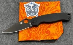 Spyderco Knives Paramilitary 2 PM2 C81GPBK2 S45VN Black