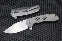 Kansept Knives Entity CPM-S35VN & Bead Blast Titanium K1036B1