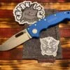 Demko Knives G-MG AD20 Blue Grivory 20CV W/ Cut Out