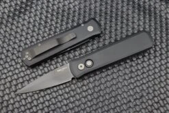 Pro-Tech Godson W/ Black Handle & Black 154-CM Blade 721