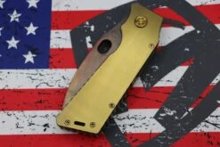 Medford TFF-1 Fat Daddy Faced Bronze Handles W/ Bronze Hardware, Flamed Clip & Vulcan S35VN 14 Medford TFF-1 Fat Daddy Faced Bronze Handles W/ Bronze Hardware, Flamed Clip & Vulcan S35VN -Nc Blade image 261ee65a a20d 47f0 a61e 8632098f7880