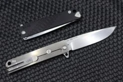 Medford M-48 Black Aluminum Handle & S35VN Tumbled Blade -Nc Blade image 27173d13 1cc2 4cb3 ae6d 58050eed8ce9