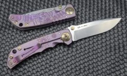 Spartan Blades Harsey Folder 2022 Special Edition Purple Plague Doctor -Nc Blade image 2dd94407 94f3 4595 a04f 62f052e0a139