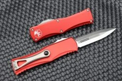 Microtech Hera Double Edge Satin Standard & Red 702-4RD -Nc Blade image 2e70ba38 1b12 4ea2 aec7 782b57c499ab