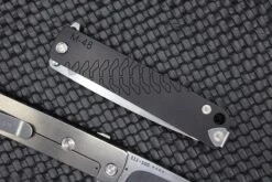 Medford M-48 Black Aluminum Handle & S35VN Tumbled Blade -Nc Blade image 34638da4 aca6 4239 ae49 12acaa787b1e