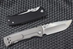 Chaves Knives Redencion 229 Black G-10 & M390 Drop Point -Nc Blade image 38268ea7 a7e4 4e1a a4f2 0b013a33b31f