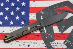 Medford M-48 Mustard Green Aluminum Handle W/ PVD Spring & Bronze Hardware W/ PVD Clip & PVD S35VN -Nc Blade image 3885d719 e851 497a a932 b31d882a45fa