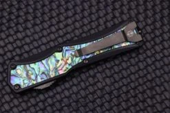Heretic Knives Colossus Abalone & Tanto Cracked Ice Mirror Polish -Nc Blade image 38d5399b f301 4225 9a17 269206b59b1a