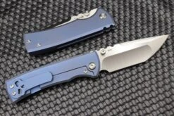 Chaves Knives Redencion 229 Blue Titanium & M390 Tanto Exclusive -Nc Blade image 3e431824 8a2c 4b78 97d6 5d85eb1a6d26