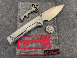 Chaves Scapegoat Titanium & Belt Grind M390 -Nc Blade image 4072597a e86f 43c0 b38f f790bf1cf37e